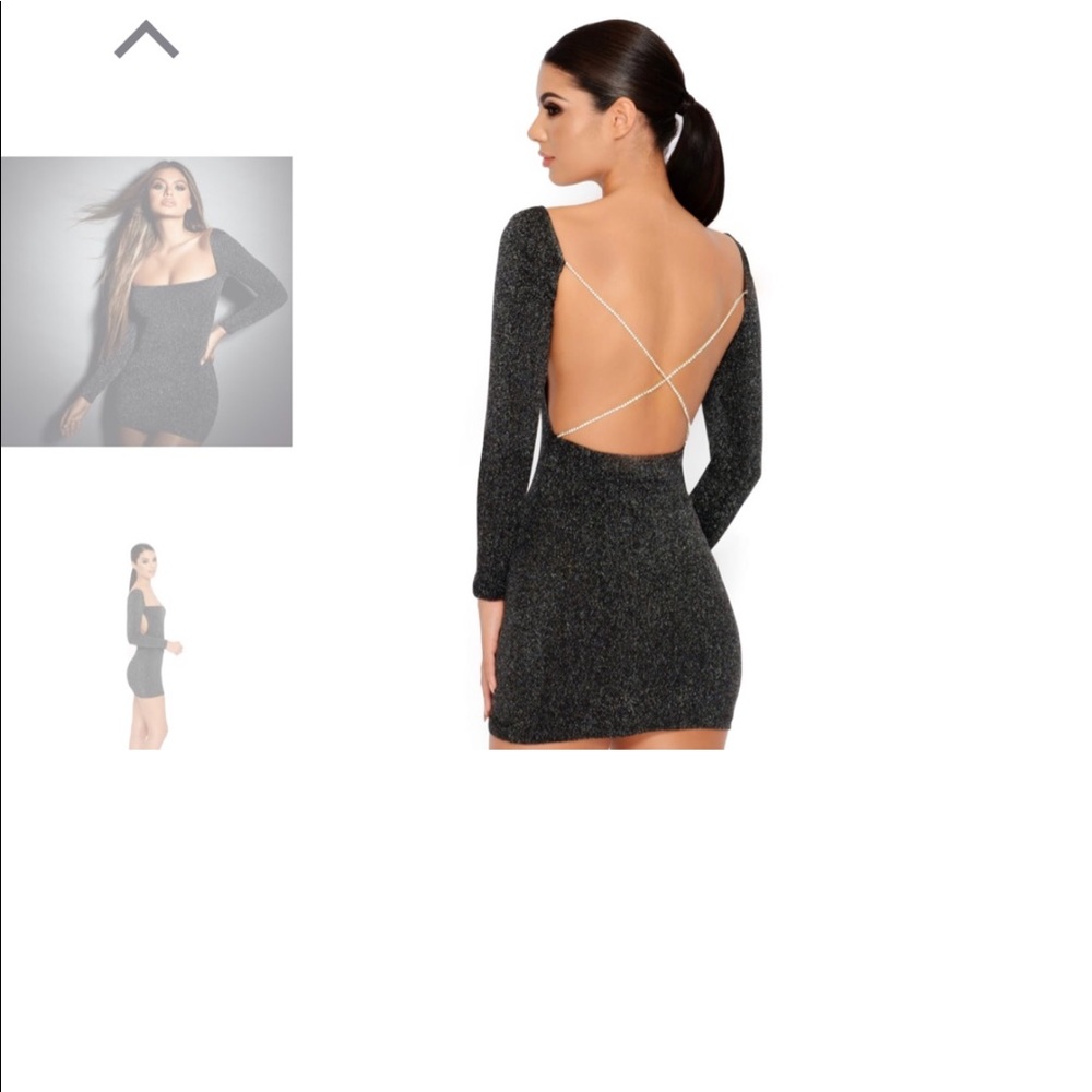 Oh Polly dress with diamanté straps. NWT